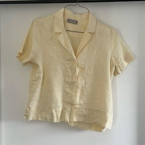 Everlane Linen Butter Button up Shirt